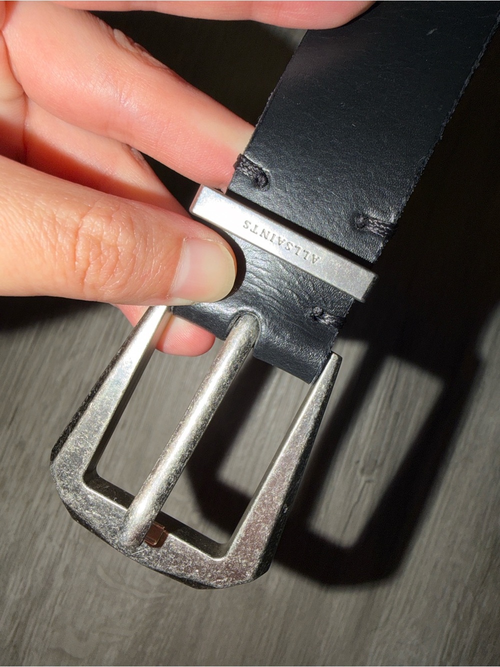 All saints 30mm western hex belt - Picture 3 of 7